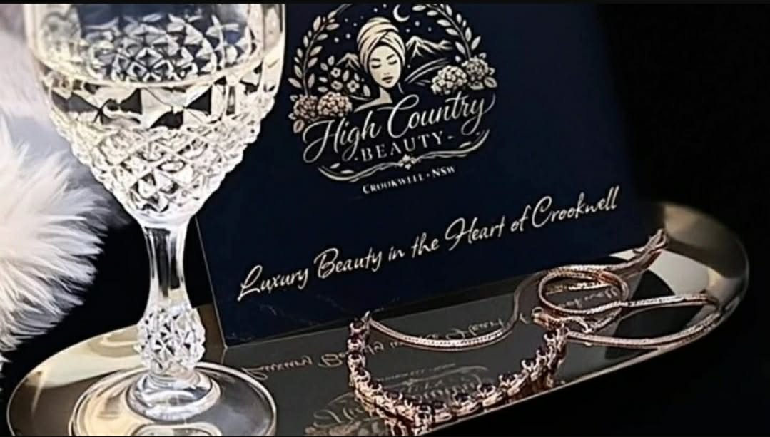 The High Country Beauty business card